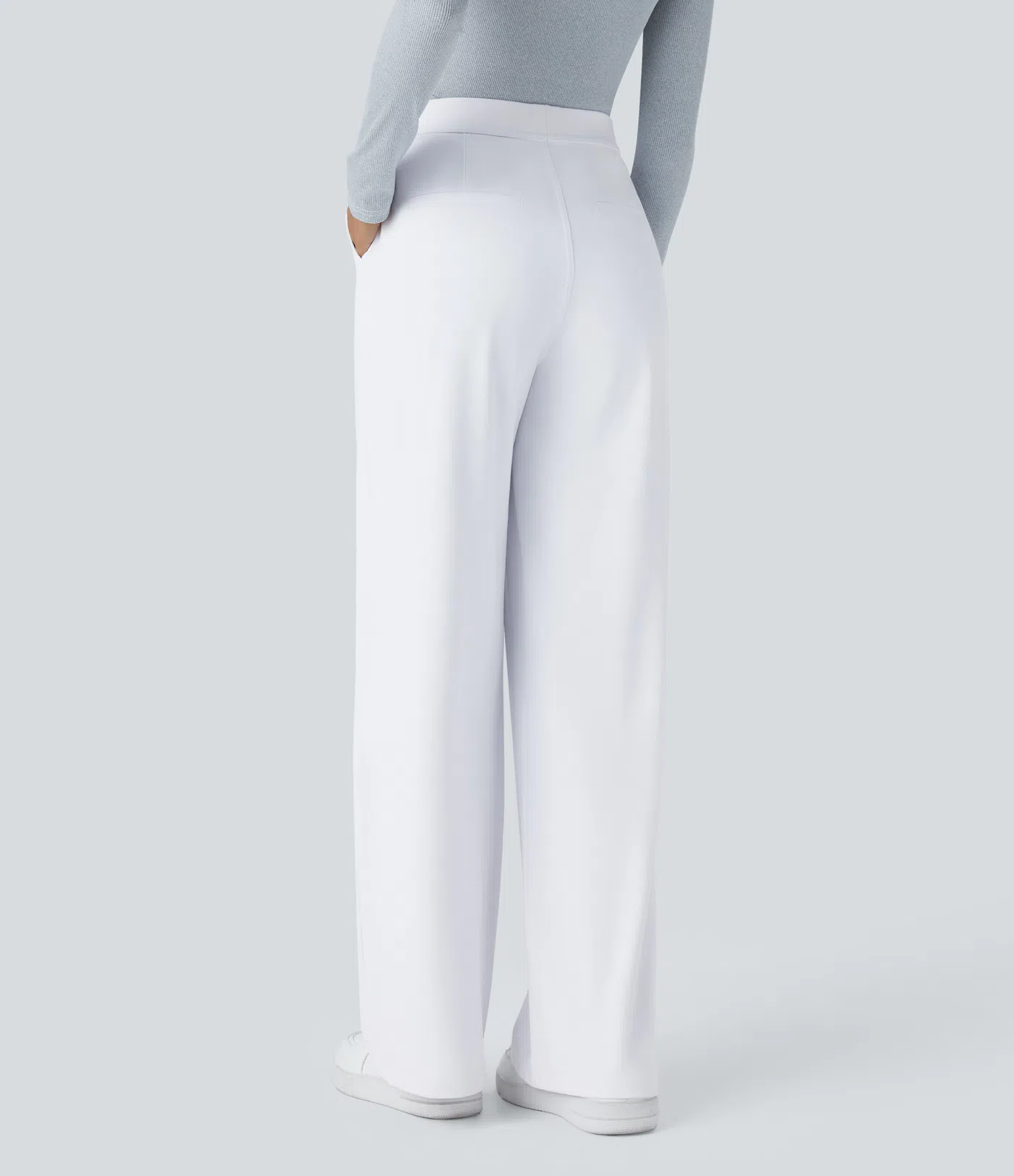 💝Limited Time&Free Shipping💝High Waisted Side Pocket Straight Leg Work Pants