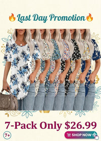 🌹7-Pack (7 different floral colors)