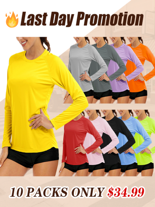 Summer Specials-Women's Long Sleeve Shirts UPF 50+ Sun Protection Shirts
