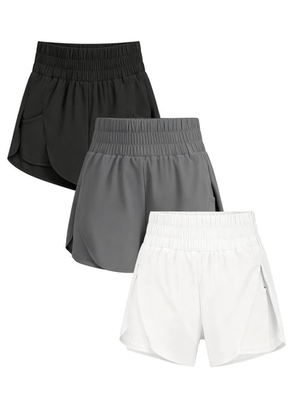🔥Limited time clearance🔥Lightweight Athletic Workout Gym Yoga Shorts Liner with Phone Pockets