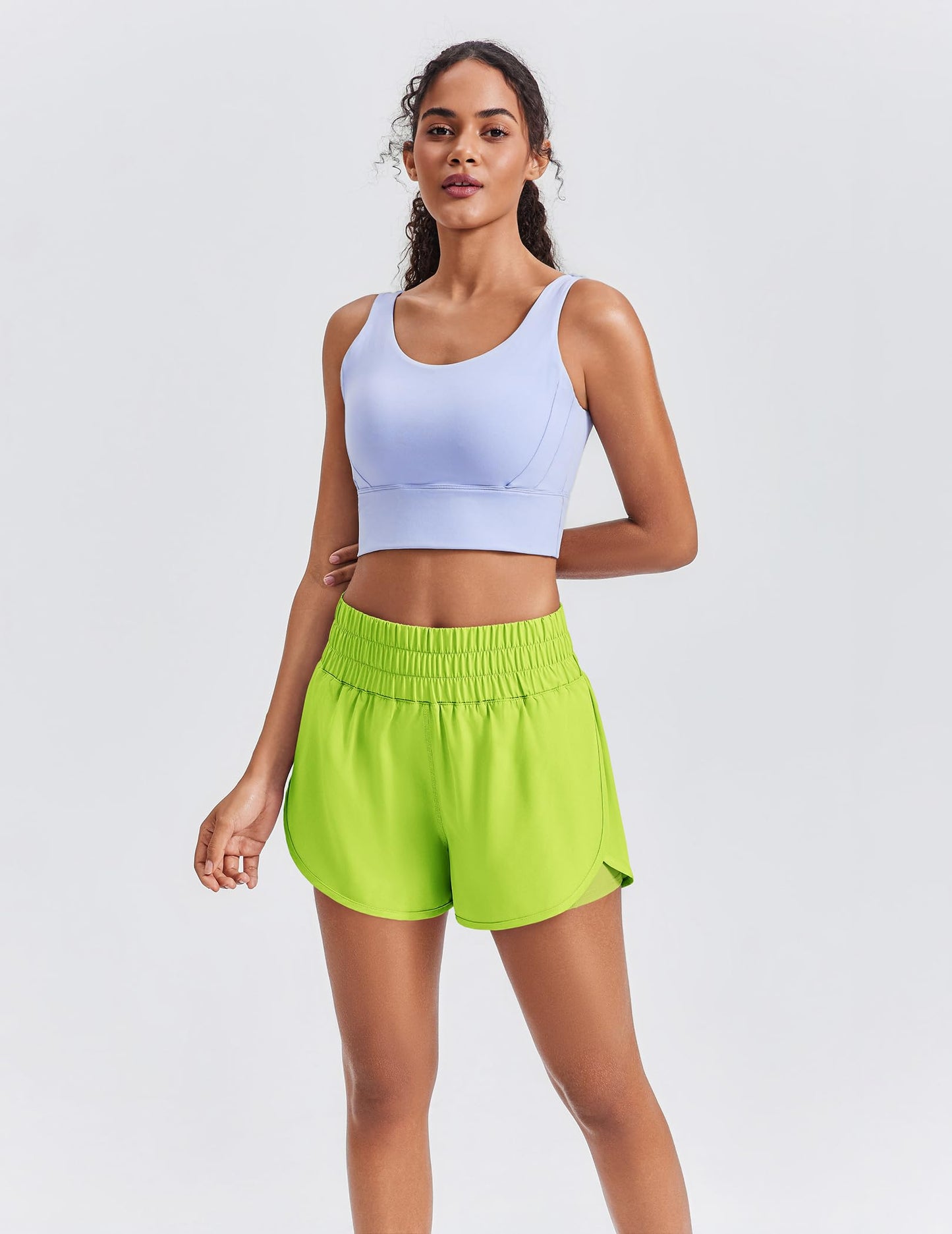 🔥Limited time clearance🔥Lightweight Athletic Workout Gym Yoga Shorts Liner with Phone Pockets