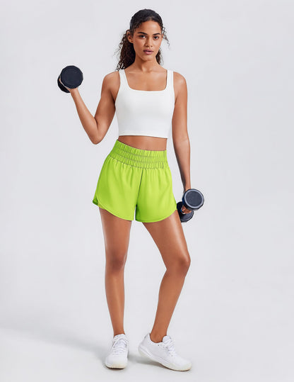 🔥Limited time clearance🔥Lightweight Athletic Workout Gym Yoga Shorts Liner with Phone Pockets