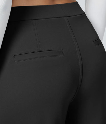 💝Limited Time&Free Shipping💝High Waisted Side Pocket Straight Leg Work Pants