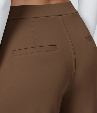 💝Limited Time&Free Shipping💝High Waisted Side Pocket Straight Leg Work Pants