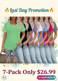 🔥7-Pack（7 different solid colors）