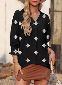 Printed Black