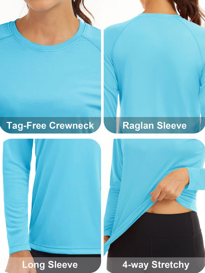 Summer Specials-Women's Long Sleeve Shirts UPF 50+ Sun Protection Shirts