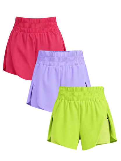 🔥Limited time clearance🔥Lightweight Athletic Workout Gym Yoga Shorts Liner with Phone Pockets