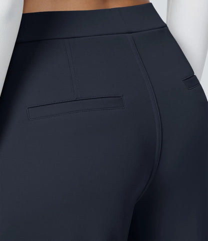 💝Limited Time&Free Shipping💝High Waisted Side Pocket Straight Leg Work Pants