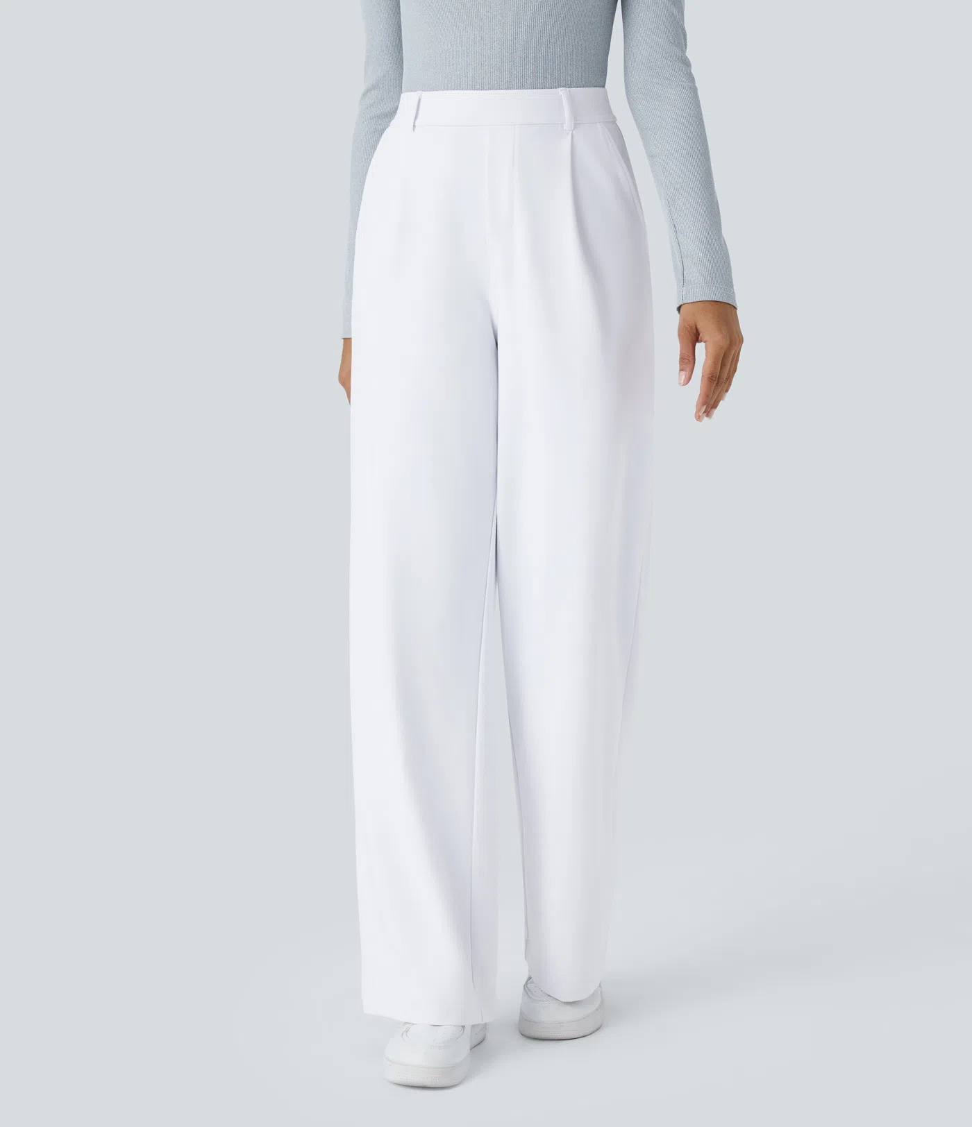 💝Limited Time&Free Shipping💝High Waisted Side Pocket Straight Leg Work Pants