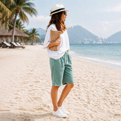 Limited Time Promotion - Elastic Waist Casual Comfy Summer Shorts